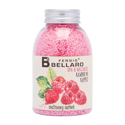 FERGIO BELLARO SPA & WELLNESS KAWIOR DO KĄPIELI MALINOWY SORBET 190G