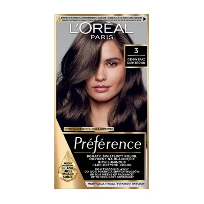 LOREAL RECITAL PREFERENCE FARBA DO WŁOSÓW B 3.0