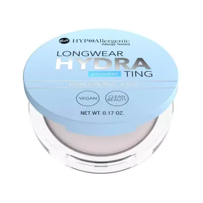 BELL HYPOALLERGENIC LONGWEAR HYDRATING PRASOWANY PUDER 01 NUDE 5G