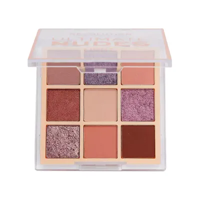 MAKEUP REVOLUTION ULTIMATE MINI PALETA CIENI DO POWIEK NUDES LIGHT 8,1G