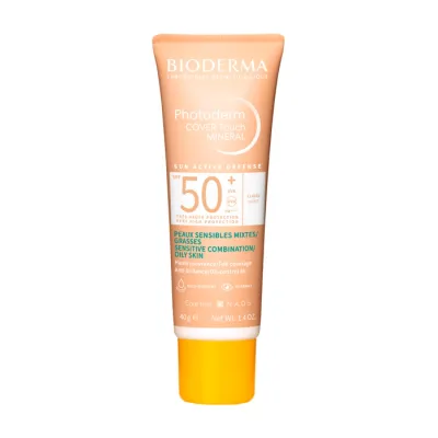 Bioderma Cover Touch Mineral kryjący fluid mineralny z filtrem SPF50+ Light 40g