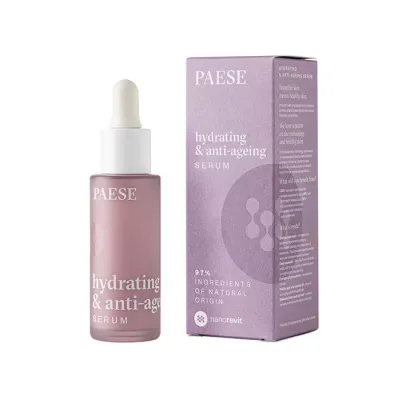 PAESE HYDRATING & ANTI-AGEING SERUM NAWILŻAJĄCO-PRZECIWSTARZENIOWE 30ML