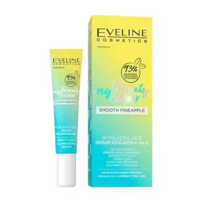 EVELINE MY BEAUTY ELIXIR WYGŁADZAJĄCE SERUM ROZJAŚNIAJĄCE DO SKÓRY SUCHEJ I Z PRZEBARWIENIAMI 20ML