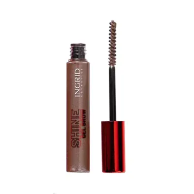 INGRID SHINE GEL BROW ŻEL DO BRWI NABŁYSZCZAJĄCY DARK BROWN 7ML