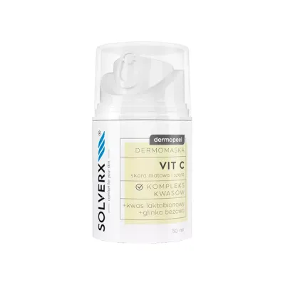 SOLVERX DERMOPEEL VIT - C DERMOMASKA DO TWARZY 50ML