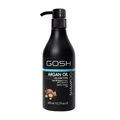 GOSH ARGAN OIL WEGAŃSKI SZAMPON DO KAŻDEGO RODZAJU WŁOSÓW 450ML