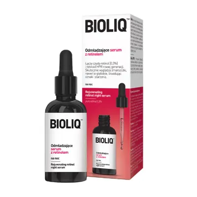 BIOLIQ ODMŁADZAJĄCE SERUM Z RETINOLEM NA NOC 20ML