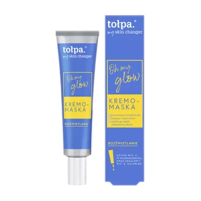 TOŁPA MY SKIN CHANGER OH MY GLOW ROZŚWIETLANIE KREMO-MASKA DO TWARZY 40ML