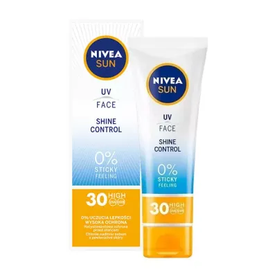 NIVEA SUN UV FACE SHINE CONTROL MATUJĄCY KREM DO TWARZY SPF 30 50ML