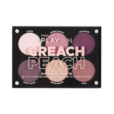 INGLOT PLAYINN PALETA CIENI CREACH PEACH 7,8G