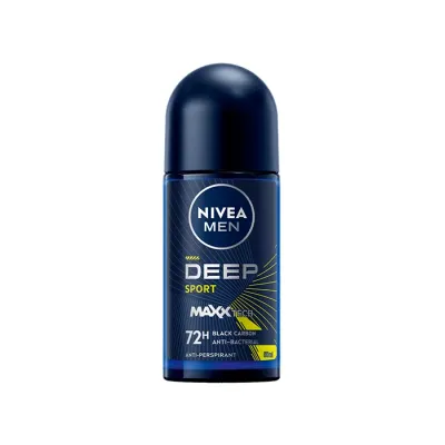 NIVEA MEN DEEP SPORT ANTYPERSPIRANT W KULCE DLA MĘŻCZYZN 50ML