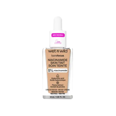 Wet n Wild Barefocus lekki podkład nawilżający Cream Beige 32ml