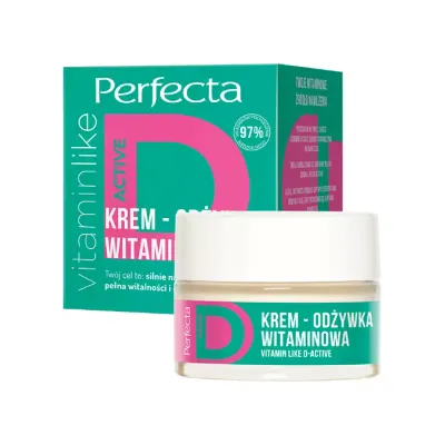 PERFECTA VITAMINS KREM-ODŻYWKA WITAMINOWA VITAMIN LIKE D-ACTIVE 50ML