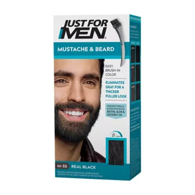 JUST FOR MEN ŻEL KOLORYZUJĄCY DO WŁOSÓW I BRODY M-55 REAL BLACK