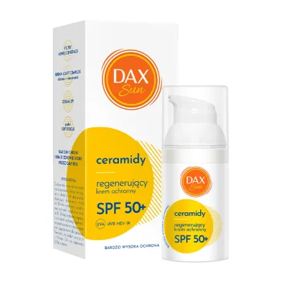 DAX SUN REGENERUJĄCY KREM OCHRONNY SPF50+ CERAMIDY 30ML