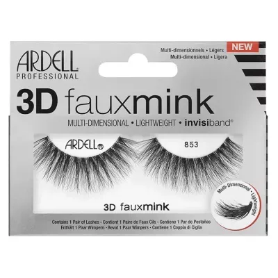 ARDELL 3D FAUX MINK SZTUCZNE RZĘSY NA PASKU 853