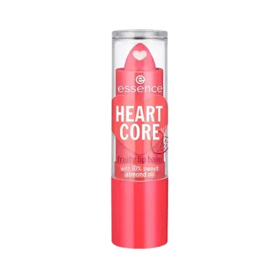 ESSENCE HEART CORE FRUITY LIP BALM OWOCOWY BALSAM DO UST 02 SWEET STRAWBERRY 3G