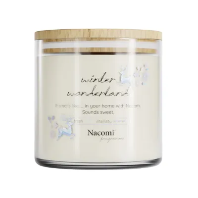 NACOMI FRAGRANCES SOJOWA ŚWIECA ZAPACHOWA WINTER WONDERLAND 450G