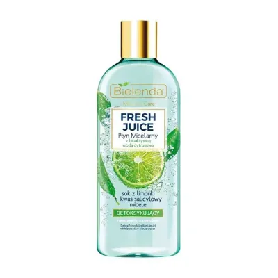 BIELENDA FRESH JUICE DETOKSYKUJĄCY PŁYN MICELARNY LIMONKA 500ML