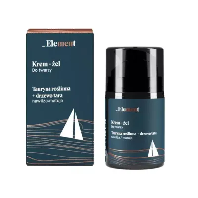 ELEMENT KREM - ŻEL DO TWARZY DLA MĘŻCZYZN 50ML