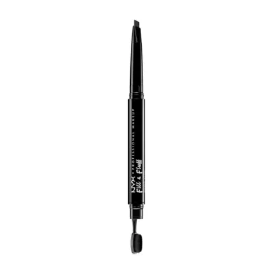 NYX PROFESSIONAL MAKEUP FILL & FLUFF KREDKA DO WYPEŁNIANIA BRWI 08 BLACK 0,2G