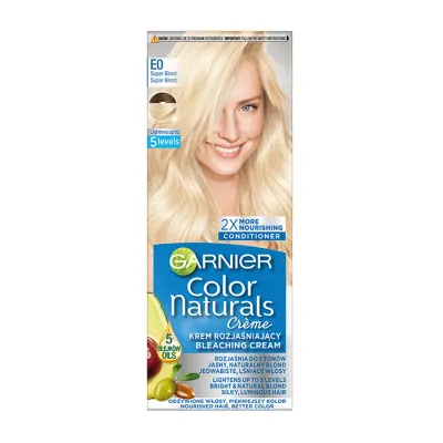 GARNIER COLOR NATURALS ROZJAŚNIAJĄCA FARBA DO WŁOSÓW E0 SUPER BLOND