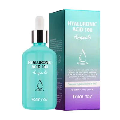 FARMSTAY HYALURONIC ACID 1000 SERUM Z KWASEM HIALURONOWYM AMPUŁKA 100ML