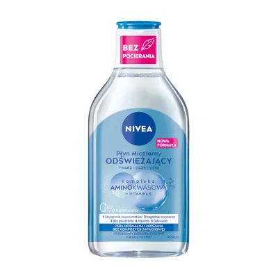 NIVEA ODŚWIEŻAJĄCY PŁYN MICELARNY DO CERY NORMALNEJ I MIESZANEJ 400ML