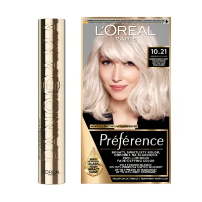 LOREAL TUSZ DO RZĘS PANORAMA + FARBA DO WŁOSÓW PREFERENCE