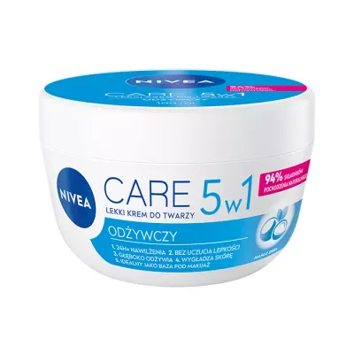 NIVEA CARE LEKKI KREM DO TWARZY ODŻYWCZY 100ML