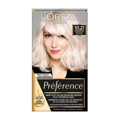 LOREAL RECITAL PREFERENCE FARBA DO WŁOSÓW Z2 10.21