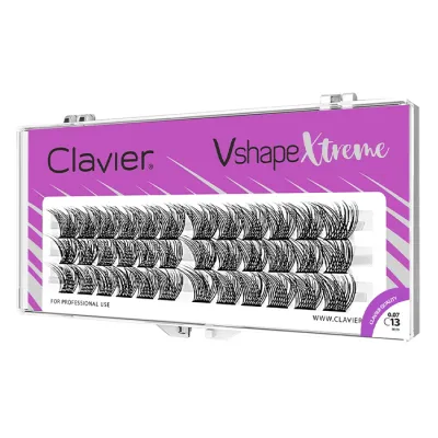 Clavier Vshape Xtreme kępki rzęs skręt C 13mm