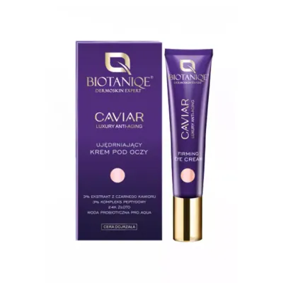 BIOTANIQE CAVIAR UJĘDRNIAJĄCY KREM POD OCZY DLA SKÓRY DOJRZAŁEJ 15ML