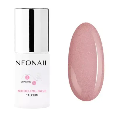 NEONAIL MODELING BASE CALCIUM BAZA HYBRYDOWA 8622 BUBBLY PINK 7,2ML