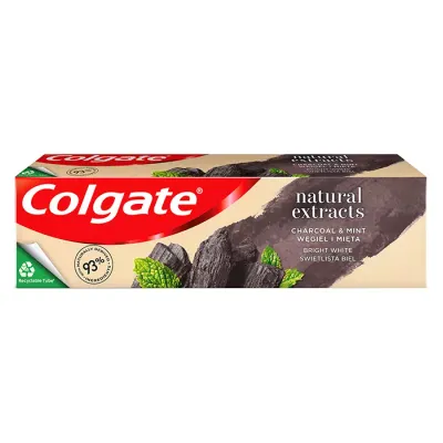 COLGATE NATURAL EXTRACTS CHARCOAL & MINT PASTA DO ZĘBÓW 75ML