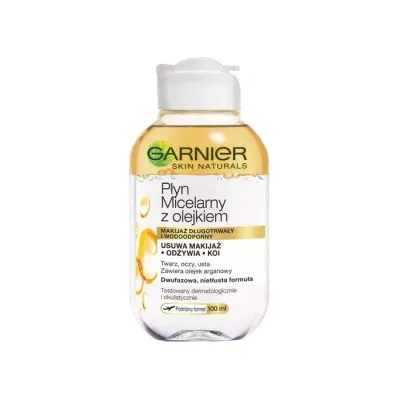 GARNIER SKIN NATURALS PŁYN MICELARNY Z OLEJKIEM ARGANOWYM 100ML