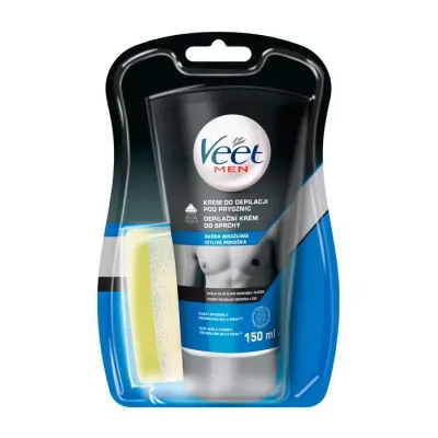 VEET MEN KREM DO DEPILACJI POD PRYSZNIC SKÓRA WRAŻLIWA 150ML