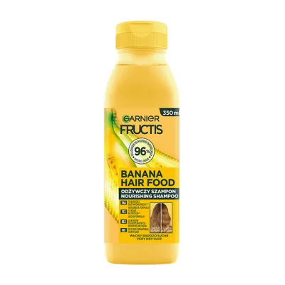 GARNIER FRUCTIS BANANA HAIR FOOD ODŻYWCZY SZAMPON DO WŁOSÓW 350ML