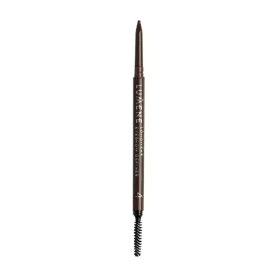 LUMENE LONGWEAR EYEBROW DEFINER WEGAŃŚKA AUTOMATYCZNA KREDKA DO BRWI 4 RICH BROWN 0,09G