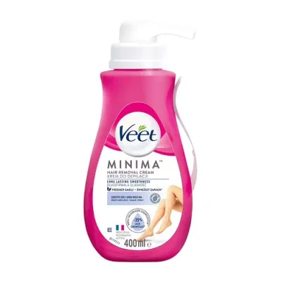 VEET MINIMA KREM DO DEPILACJI DO SKÓRY WRAŻLIWEJ 400ML