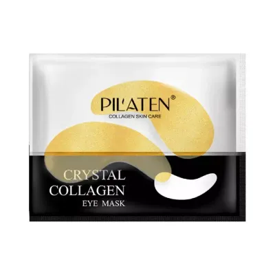 PILATEN CRYSTAL COLLAGEN KOLAGENOWE PŁATKI PO OCZY ZE ZŁOTEM 6G