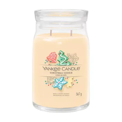 YANKEE CANDLE SIGNATURE ŚWIECA ZAPACHOWA CHRISTMAS COOKIE 567G