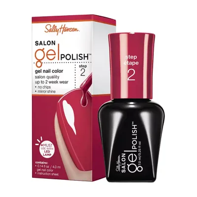 SALLY HANSEN SALON GEL LAKIER HYBRYDOWY 220 RED MY LIPS 7ML