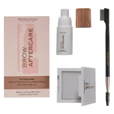 MAKEUP REVOLUTION BROW AFTERCARE ZESTAW DO PIELĘGNACJI BRWI PO LAMINOWANIU