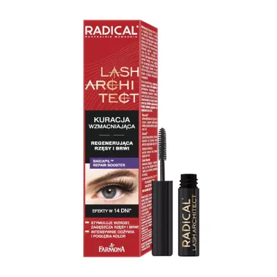 FARMONA RADICAL LASH ARCHITECT KURACJA WZMACNIAJĄCA RZĘSY I BRWI 5ML