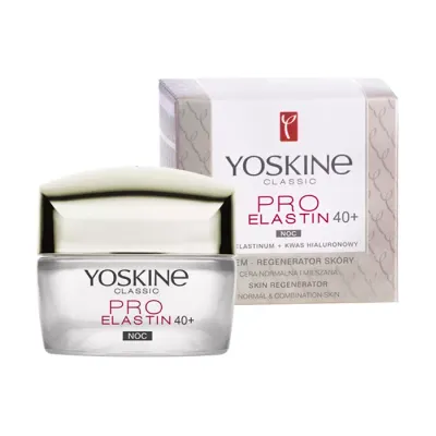 YOSKINE CLASSIC PRO ELASTIN 40+ KREM - REGENERATOR SKÓRY NA NOC 50ML