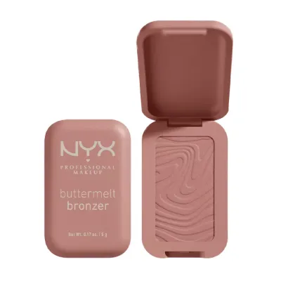 NYX PROFESSIONAL MAKEUP BUTTERMELT BRONZER DO TWARZY W KOMPAKCIE 01 BUTTA CUP 5G