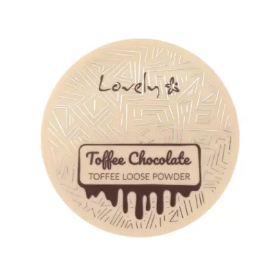 LOVELY TOFFEE CHOCOLATE SYPKI PUDER DO TWARZY 8G