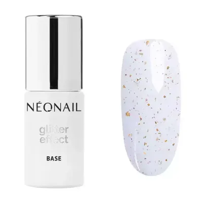 NEONAIL GLITTER EFFECT BAZA HYBRYDOWA 9487 WHITE SPARKLE 7,2ML