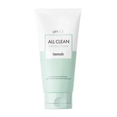 HEIMISH ALL CLEAN GREEN FOAM OCZYSZCZAJĄCA PIANKA DO TWARZY 150ML